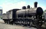 SJ Dampflok Type E (II) Nr.1090, eine D-Dampflok mit Innenzylindern im TGOJ Eisenbahnmuseum in Grängesberg am 02.08.1994.