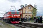 Rc 1007 steht am 12 September 2015 ins Eisenbahnmuseum von Gävle.