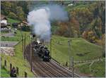 Herrlich rauchend und dampfend erklimmen die beiden Elefanten (C 5/6) die Gotthard Nordrampe. 

21. Okt. 2017