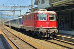 Am 15 September 2011 treft 11155 in Erstfeld ein.