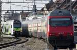 SBB 460 101 steht am 23 März 2017 in Thun.