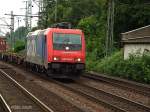 482 048 fuhr am 18.06.13 mit einen gzerzug durch harburg