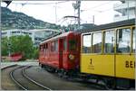 Nach der Revision ist der Bernina RhB ABe 4/4 N° 35 der Blonay Chamby Bahn wieder im Einsatz.