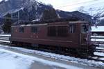 Am 31 Dezember 2018 steht BLS 171 in Kandersteg.