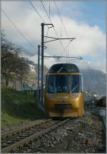 MOB GoldenPass-Panoramique Express bei Chernex.