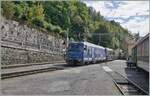 Die MOB Ge 4/4 8001 ist mit ihrem GoldenPass Express bei Chamby auf dem Weg nach Interlaken Ost. 

14. Sept. 2025
