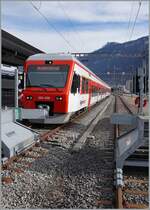 Von Le Châble kommend fsind die beiden TRM Region Alpes RABe 525  NINA  an ihrem Ziel in Martngy angekommen. 

24. Jan. 2026