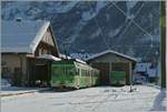 ASD BDe 4/4 402 und 404 in Les Diablerets.