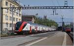 Der neue SBB RABe 502 (TWINDEXX) in Vevey.