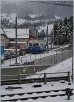 Der historische Rigi-Bahn Triebwagen Beh 2/4 N° 7 in Arth Goldau.
5. Jan. 2017