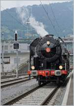 Von Zürich über Zug Kommend musste die SNCF 141 R 1244 vom Verein Mikado 1244 ihren Zug zur Weiterfahrt nach Luzern manövrieren und dann umfahren.
24. Juni 2018