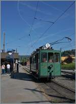 Die Saison 2026 der Blonay Chamby Bahn ist eröffnet: In Blonay ist das Berner Tram Ce 2/2 52 (Baujahr 1914) von Chaulin kommend angekommen und eröffnet als erster Zug nach Chaulin die Saison