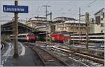 Ein Blick auf den Bahnhof von Lausanne, der in den nächsten Jahren umgebaut werden aoll, aber seinen Charakter mit der Halle und dem Bahnhofsgebäude nicht verlieren wird.