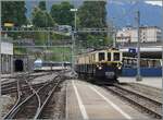 L'aventure ferroviaire de l'Oberland Bernois / Das Bahnabenteuer des Berner Oberlands - Zum Umfahren des Zuges wird der MOB FZe 6/6 2002 der Blonay Chamby Bahn kurz auf Gleis 4 abgestellt. 

5. Sept. 2026