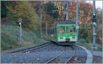 Deri TPC ASD BDe 4/4 402 verlsst den Bahnhof von Verschiez in Richtung Aigle.