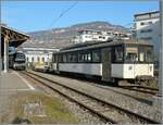 Nachdem der MOB Be 4/4 1006 (ex Bipperlisi) einige Tage im CEV Dépôt gestanden hatte und auch daran gearbeitet wurde, seht der Triebwagen nun wieder gut sichtbar im Bahnhof von Vevey.