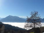 (222'862) - Nebelmeer �ber dem Thunersee am 27.