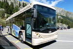 (279'856) - AAGU Altdorf - Nr. 63/UR 9142 - Scania/Hess (ex PID 5328) am 3. September 2025 in Gscheneralp, Dammagletscher