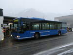 (270'847) - Tritten, Zweisimmen - BE 26'971 - Mercedes (ex AFA Adelboden Nr. 94) am 11. Januar 2025 beim Bahnhof Frutigen