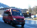 (271'501) - Elsigenalp Bahnen, Achseten - BE 243 - Mercedes (ex AFA Adelboden Nr. 53) am 29. Januar 2025 beim Bahnhof Frutigen