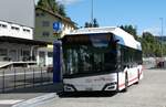(280'976) - ARAG Ruswil - Nr. 54/LU 240'462 - eSolaris am 4. Oktober 2025 beim Bahnhof Wolhusen (280'976) - ARAG Ruswil - Nr. 54/LU 240'462 - eSolaris am 4. Oktober 2025 beim Bahnhof Wolhusen