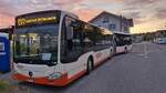 Mercedes-Benz Citaro G C2, SO 189056, in Deitingen Bahnhof, als Ersatzverkehr Solothurn-Luterbach-Deitingen, Busbetriebe Solothurn und Umgebung, Aufgenommen am 10. Mai 2026