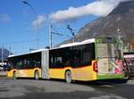 (269'450) - Buchard, Leytron - VS 223'348/PID 11'584 - Mercedes am 29. November 2024 beim Bahnhof Martigny