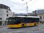 (272'267) - Bucheli, Kriens - Nr. 30/LU 15'587/PID 10'566 - Mercedes (ex PostAuto Zentralschweiz Nr. 510; ex PostAuto Zentralschweiz Nr. 68; ex AAGU Altdorf Nr. 68) am 20. Februar 2025 in Kriens, Busschleife