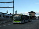 (230'209) - Busland, Burgdorf - Nr. 302/BE 559'302 - Mercedes am 8. November 2021 beim Bahnhof Wiler