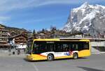 (285'388) - GrindelwaldBus, Grindelwald - Nr. 203/BE 905'203 - Mercedes am 13. M�rz 2026 beim Bahnhof Grindelwald