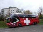 (269'146) - Heggli, Kriens - LU 146'496 - Neoplan am 13. November 2024 in Spiezwiler, Parkplatz