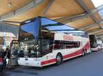 (268'336) - Knecht, Windisch - Nr. 78/AG 8960 - Van Hool am 21. Oktober 2024 beim Bahnhof Tsch