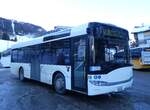 (270'497) - Lathion, Sion - Nr. 19/VS 197'617 - Solaris (ex Interbus, Yverdon Nr. 42; ex BRH ViaBus, D-Speyer; ex FirstGroup RheinNeckar, D-Speyer) am 1. Januar 2025 in Haute-Nendaz, Tlcabine 