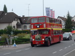 (174'096) - Aus der Schweiz: Londag, Bassersdorf - ZH 254'044 - Lodekka (ex Londonbus Nr.
