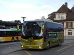 (269'837) - Neukomm, Horboden - BE 85'499 - Temsa am 13. Dezember 2024 beim Bahnhof Spiez 