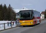 (272'339) - PostAuto Graubnden - GR 106'551/PID 5107 - Irisbus am 22. Februar 2025 in Lantsch/Lenz, Biathlon-WM