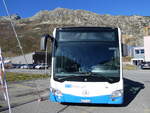 (268'814) - RTB Altsttten - Nr. 58/SG 131'606 - Mercedes am 29. Oktober 2024 beim Bahnhof Andermatt