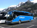 (271'436) - Scherrer, Duggingen - BL 7176 - Setra am 24. Januar 2025 auf der Stckalp