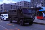 (277'918) - Schweizer Armee - M+57'092 - Bucher-Mowag am 17. Juli 2025 beim Bahnhof Bern Europaplatz