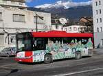 (269'462) - SMC Montana - Nr. 60/VS 3360 - Solaris am 29. November 2024 beim Bahnhof Sierre