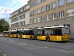 (267'977) - Steiner, Ortschwaben - Nr. 21/BE 344'334/PID 11'206 - Solaris am 11. Oktober 2024 beim Bahnhof Biel