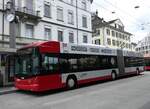 (267'681) - SW Winterthur - Nr. 122 - Hess/Hess Gelenktrolleybus am 3. Oktober 2024 beim Hauptbahnhof Winterthur