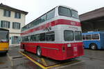 (280'698) - Motorworld, Kemptthal - Nr. 601/ZH 147'239 - Bssing (ex WV Winterthur Nr. 601; ex WV Winterthur Nr. 201; ex Amt fr Luftverkehr, Zrich Nr. 47; ex Swissair, Zrich Nr. 23) am 27. September 2025 beim Bahnhof Wdenswil 