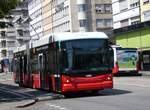 (265'299) - VB Biel - Nr. 54 - Hess/Hess Gelenktrolleybus am 30. Juli 2024 beim Bahnhof Biel