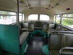 (276'428) - VBL Luzern (vbl-historic) - Nr. 76/LU 15'337 - Twin Coach am 7. Juni 2025 in Sarnen, OiO (Innenaufnahme)