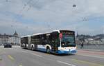 (285'715) - VBL Luzern - Nr. 167/LU 174'637 - Mercedes am 23. M�rz 2026 in Luzern, Bahnhofbr�cke