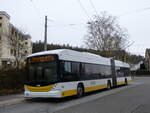 (269'308) - VBSH Schaffhausen - Nr. 101 - Hess/Hess Gelenktrolleybus am 21. November 2024 in Neuhausen, Herbstcker