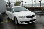 (280'729) - ZVB Zug - ZG 691 - Skoda am 27. September 2025 beim Bahnhof Wdenswil