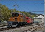 50 Jahre Blonay Chamby - MEGA BERNINA FESTIVAL: Trotz Bauarbeiten bei der CEV konnte zumindest Sonntags der Riviera Belle Epoque Zug der Blonay-Chamby Bahn von und nach Vevey fahren.