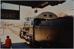 c-56/768080/150-jahre-schweizer-eisenbahn-wie-in 150 Jahre Schweizer Eisenbahn: Wie in alten Zeiten wartet die C 5/6 2978 'Elefant' in Delémont auf die Abfahrt 

Analog Bild vom Sommer 1997